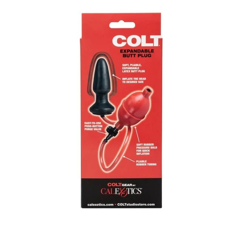 Colt Expandable Inflatable Butt Play Plug Butt Plugs