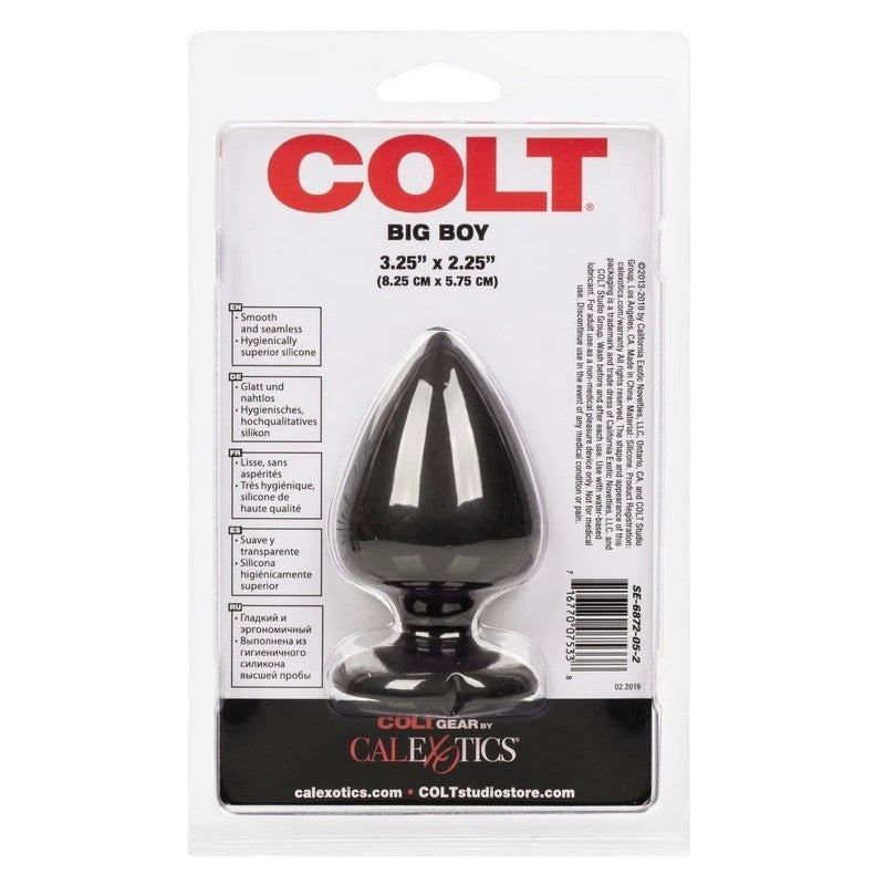 Colt Big Boy Body Safe Silicone Butt Plug Butt Plugs
