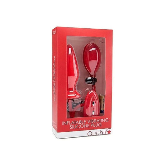 Ouch! Inflatable Silicone Plug Prostate Toys