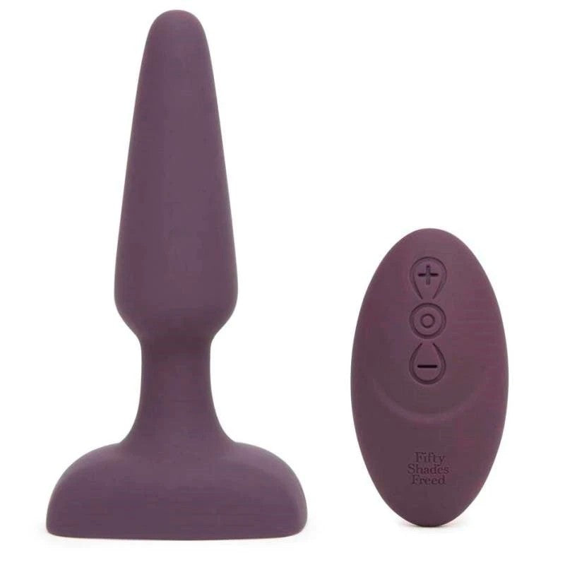 Feel So Alive Remote Control Vibrating Pleasure Plug Butt Plugs