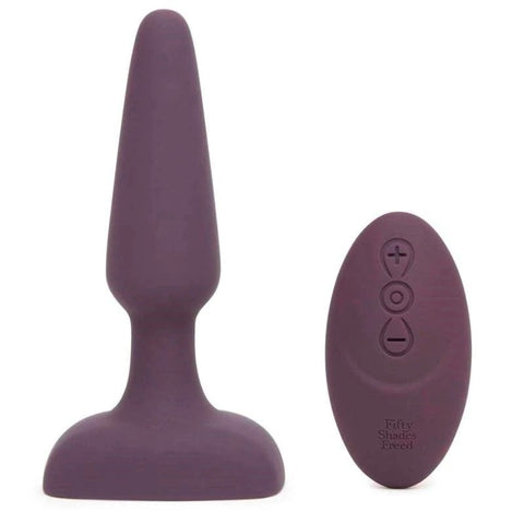 Feel So Alive Remote Control Vibrating Pleasure Plug - Butt Plugs