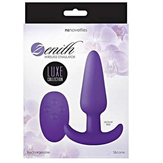 Zenith Wireless Stimulator Purple {% if variant != 'Default Title' and variant != blank %} {% endif %} Butt Plugs