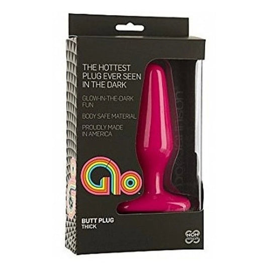 Doc Johnson Glo Body Safe Butt Plug Thick - Butt Plugs