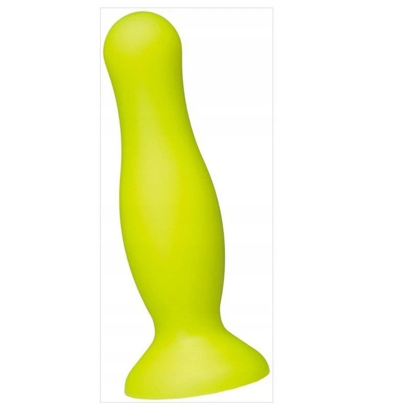 Doc Johnson American Pop Mode 4 inch Anal Plug Yellow Butt Plugs