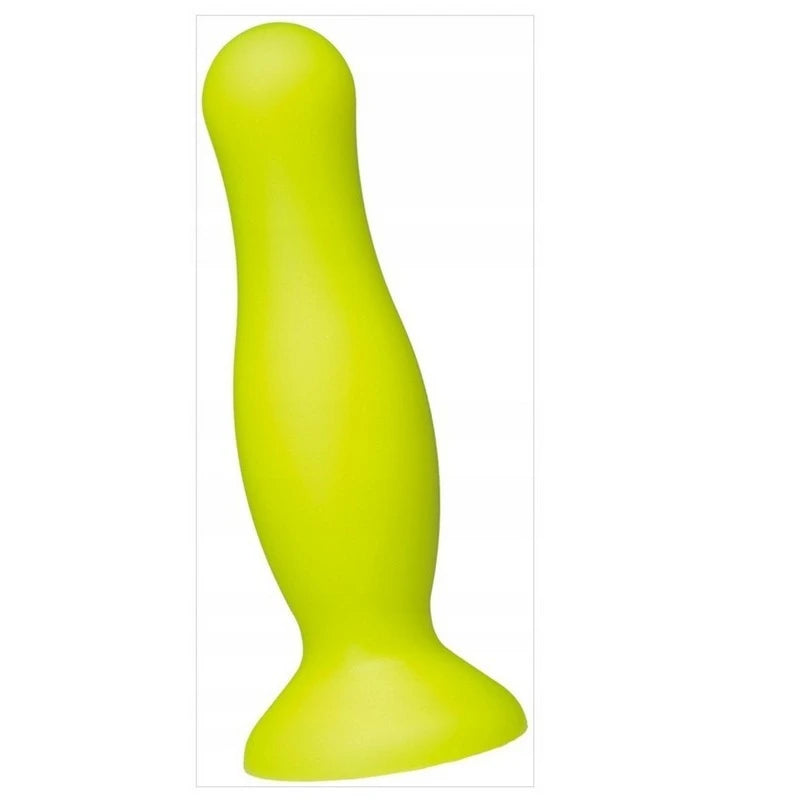 Doc Johnson American Pop Mode 4 inch Anal Plug Yellow Butt Plugs