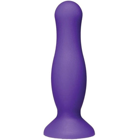 Doc Johnson American Pop Mode 5 inch Anal Plug Purple - Butt Plugs