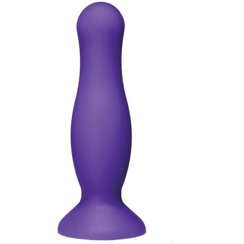 Doc Johnson American Pop Mode 5 inch Anal Plug Purple - Butt Plugs
