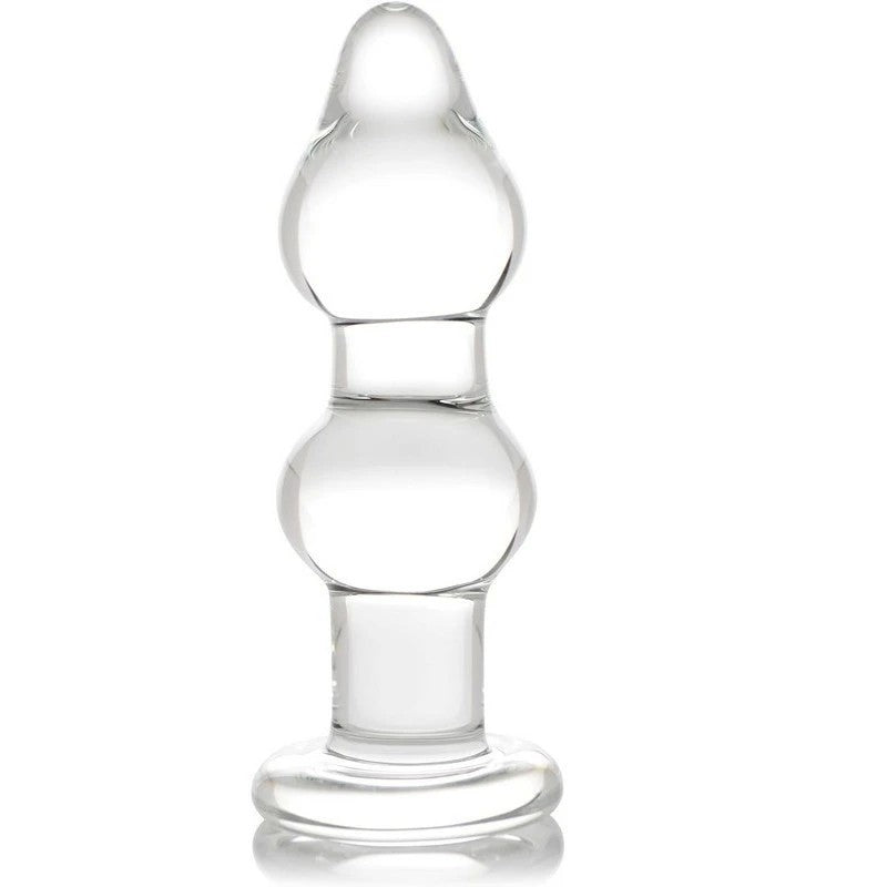 ButtMan's Viewable Glass Butt Plug Doubler Butt Plugs