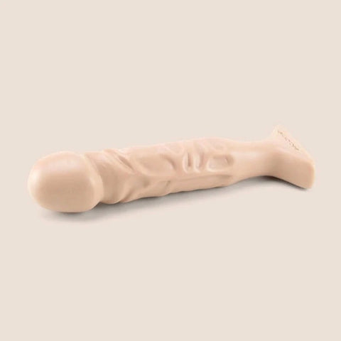 Doc Johnson Thin Tool Anal Pleasure Dildo Flesh - Butt Plugs