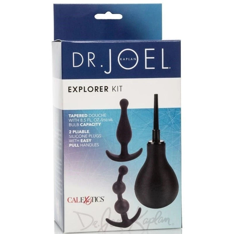 Dr. Joel Kaplan Explorer Anal Training and Cleansing Kit Butt Plugs