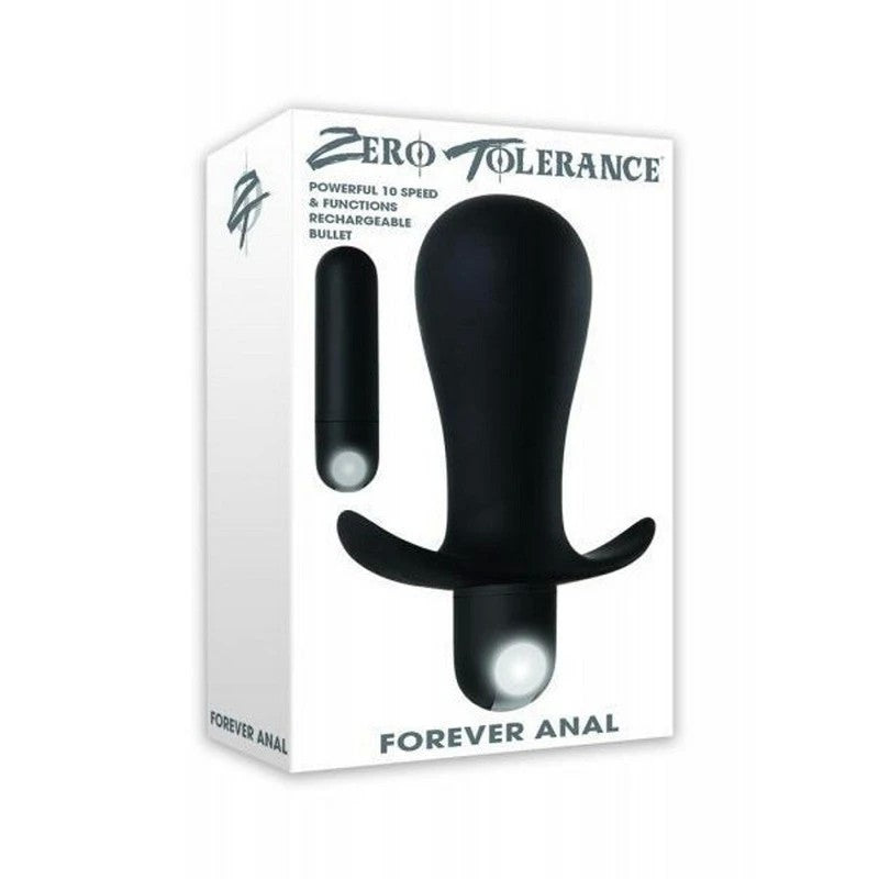 Zero Tolerance Forever Anal Vibrating Butt Plug Anal Vibrators