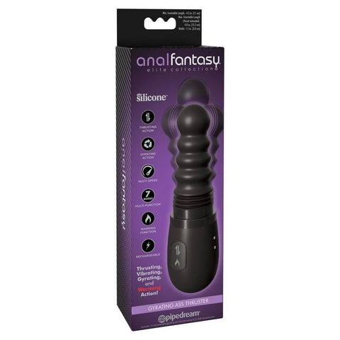 Anal Fantasy Elite Multi Speed Gyrating Ass Thruster - Butt Plugs