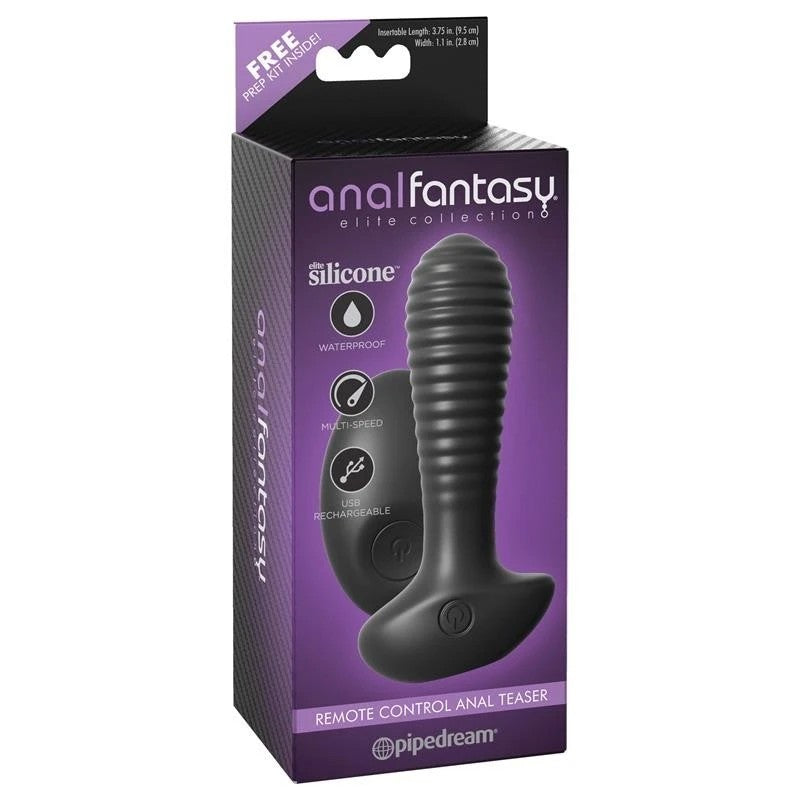 Anal Fantasy Elite Remote Control Anal Teaser Vibrator Prostate Toys