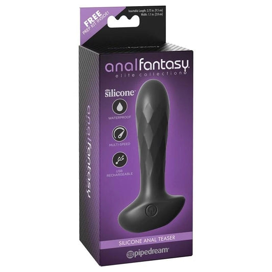 Anal Fantasy Elite Silicone Anal Teaser Butt Plug - Butt Plugs
