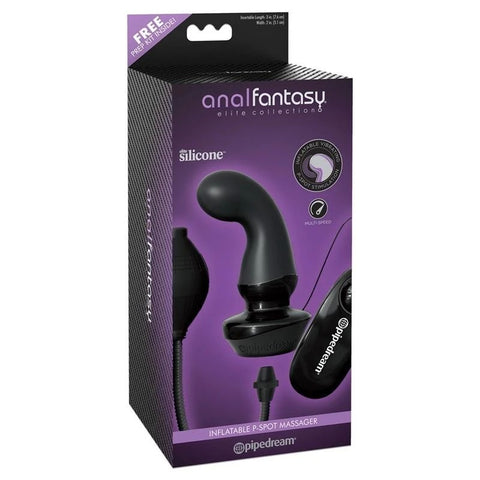 Anal Fantasy Elite Collection Inflatable P-Spot Massager - Prostate Toys