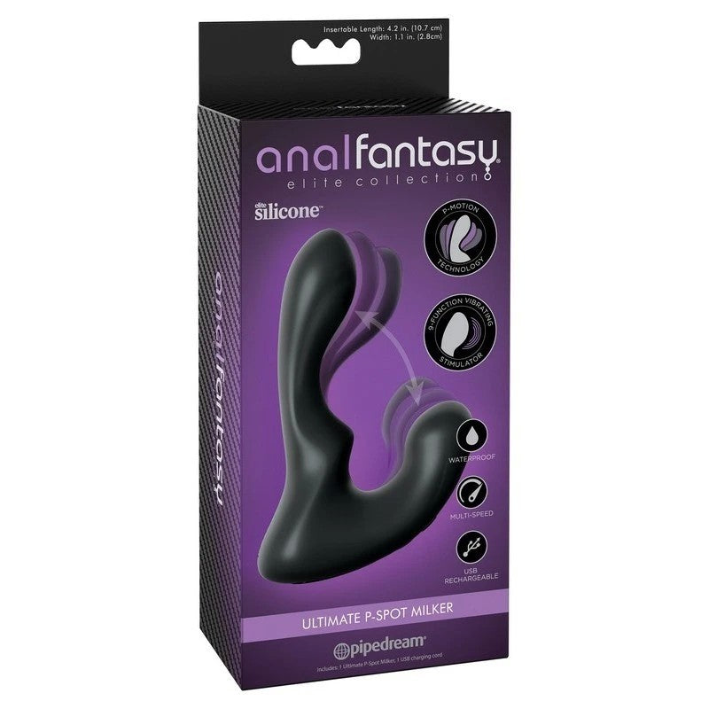 Anal Fantasy Elite Ultimate P-Spot Milker Anal Vibrator Prostate Toys