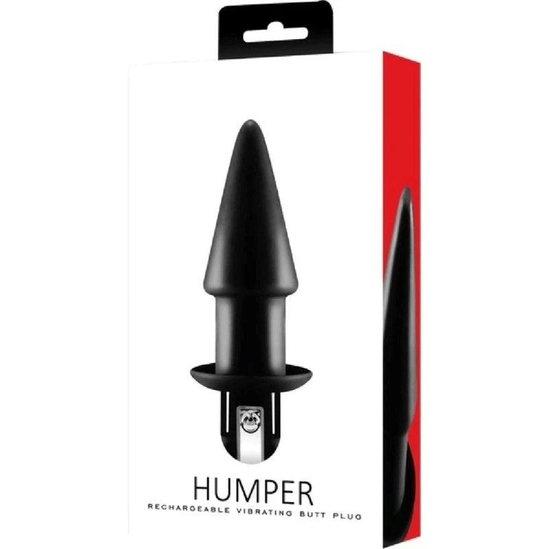 Excellent Power Humper Rechargeable Vibrating Butt Plug Anal Vibrators