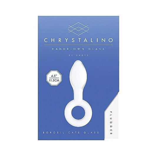 Chrystalino Plugger White - Butt Plugs