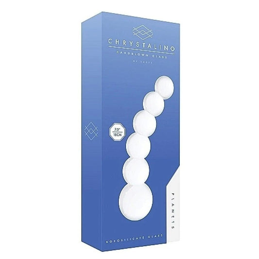 Chrystalino Planets White {% if variant != 'Default Title' and variant != blank %} {% endif %} Butt Plugs