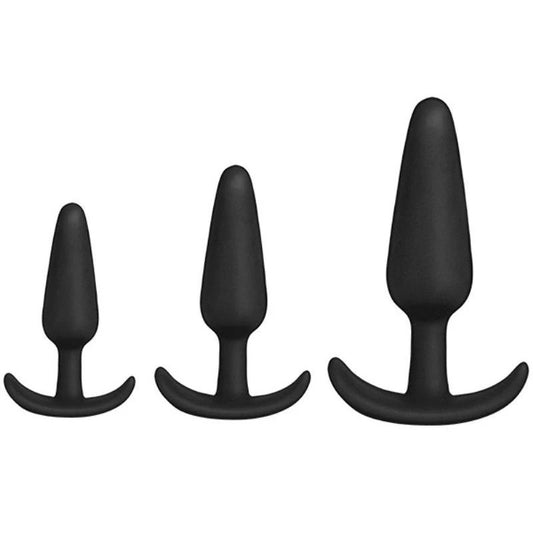Mood Naughty 1 Trainer Set Black - Butt Plugs
