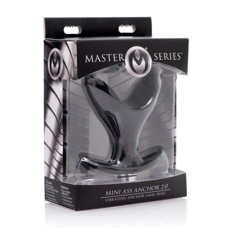 Mini Ass Anchor 2.0 Vibrating Silicone Anal Plug Butt Plugs
