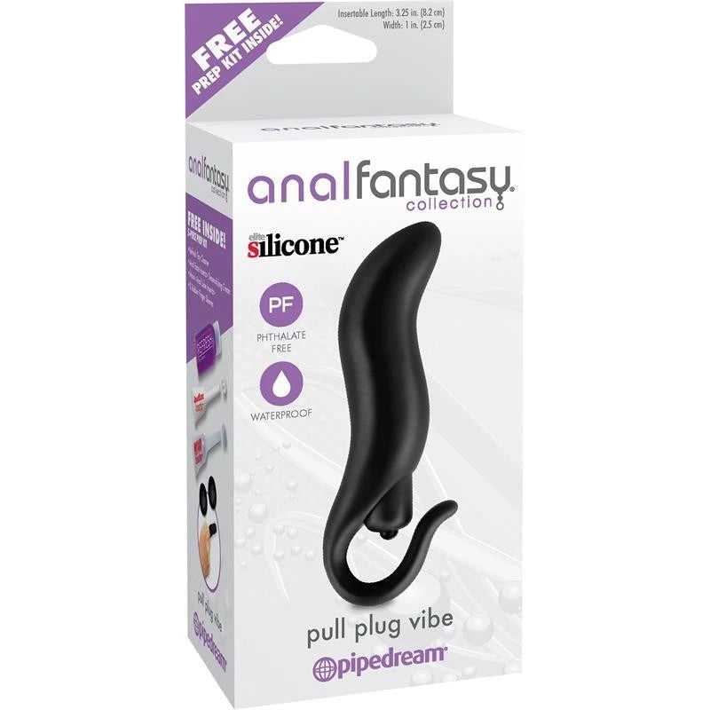 Anal Fantasy Collection Pull Plug Anal Vibrator Butt Plugs