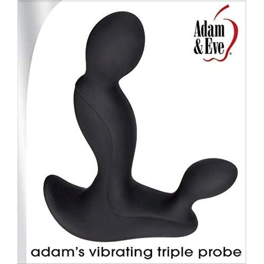 Adam and Eve Adam's Vibrating Triple Probe - Prostate Toys