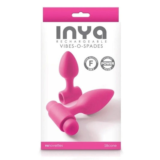 NS Novelties' Inya Vibes-O-Spades Anal Pleasure Set - Butt Plugs