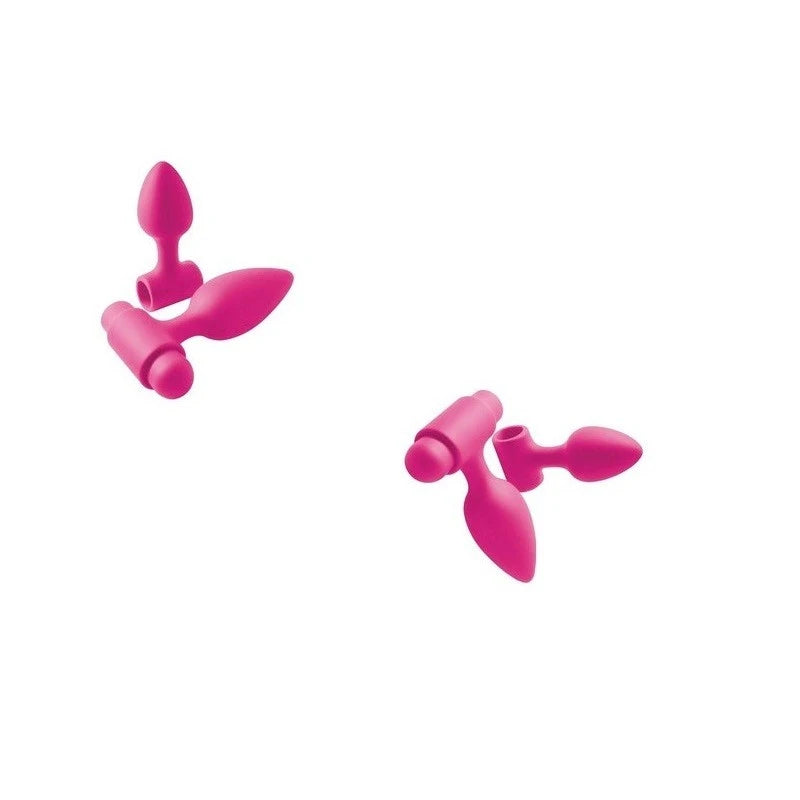 NS Novelties' Inya Vibes-O-Spades Anal Pleasure Set Butt Plugs