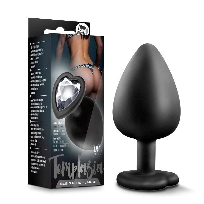 Temptasia Bling Anal Plug - Glamour and Unforgettable Pleasure Butt Plugs
