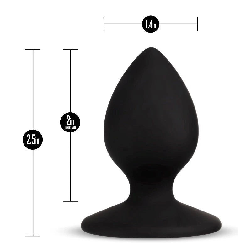Temptasia Slave Plug Black Butt Plugs
