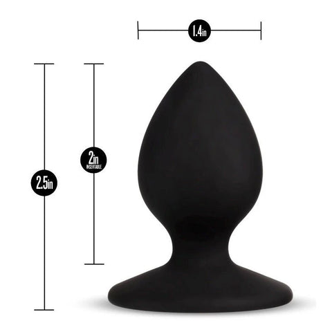 Temptasia Slut Plug Black - Butt Plugs