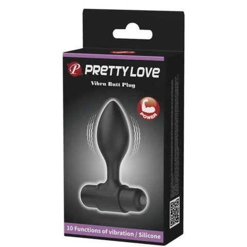 Pretty Love Vibra Butt Plug - 10 Vibration Modes for Unmatched Pleasure - Anal Vibrators