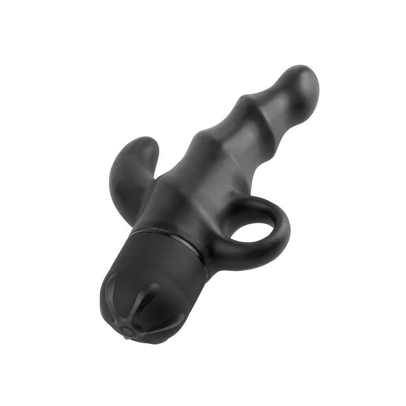 Anal Fantasy Collection Vibrating P-Spot Spiral Massager Butt Plugs