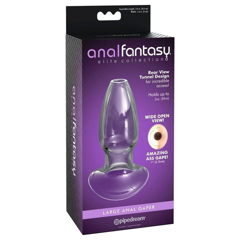 Anal Fantasy Elite Anal Gaper Silicone Butt Plug - Butt Plugs