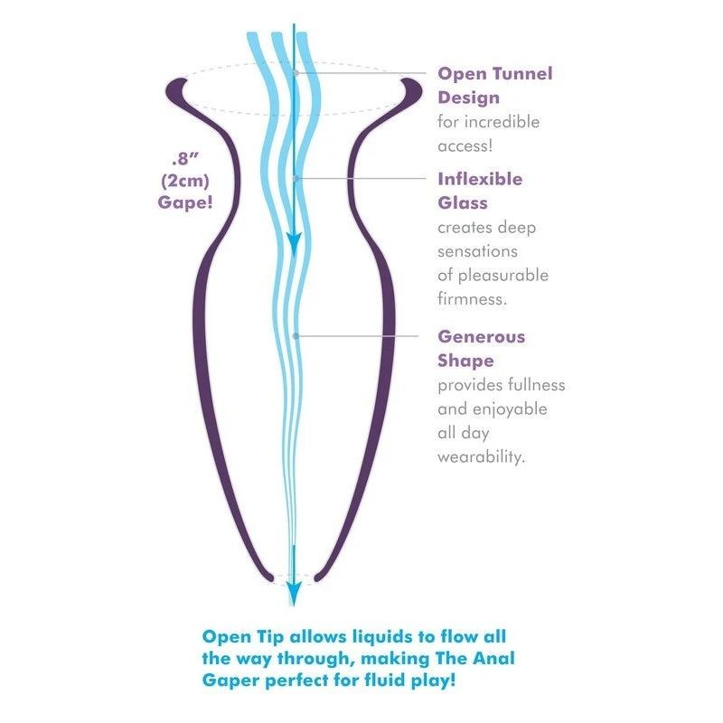 Anal Fantasy Elite Anal Gaper Silicone Butt Plug Butt Plugs