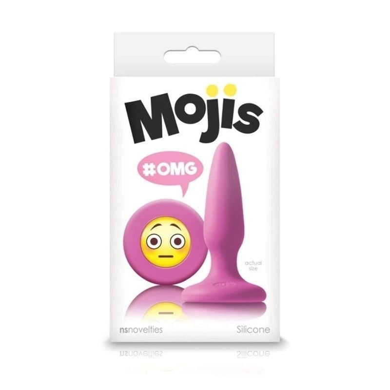 Mojis OMG Silicone Plug Pink Butt Plugs
