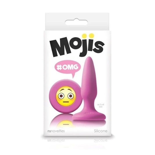 Mojis OMG Silicone Plug Pink {% if variant != 'Default Title' and variant != blank %} {% endif %} Butt Plugs
