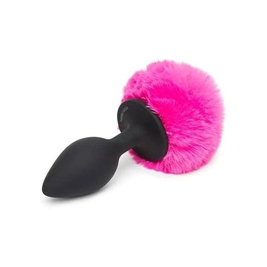 Happy Rabbit Pink Bunny Tail Plug - Butt Plugs