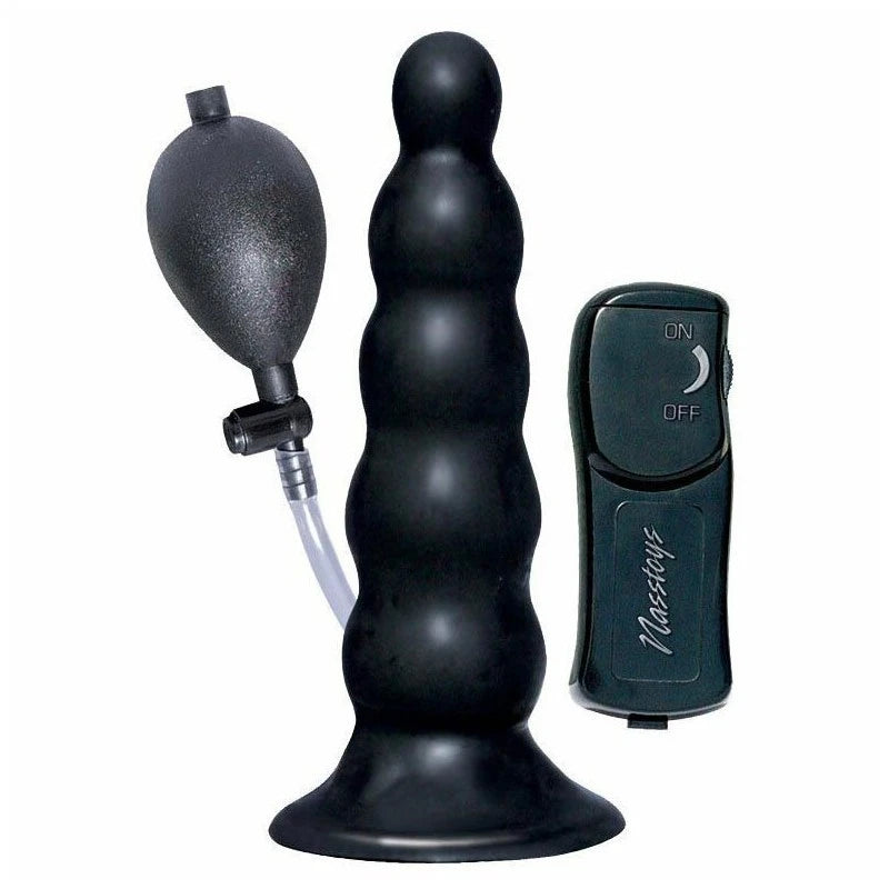 Ram Inflatable Vibrating Anal Expander Butt Plugs