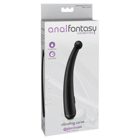 Anal Fantasy Collection Vibrating Curve Prostate Massager - Prostate Toys