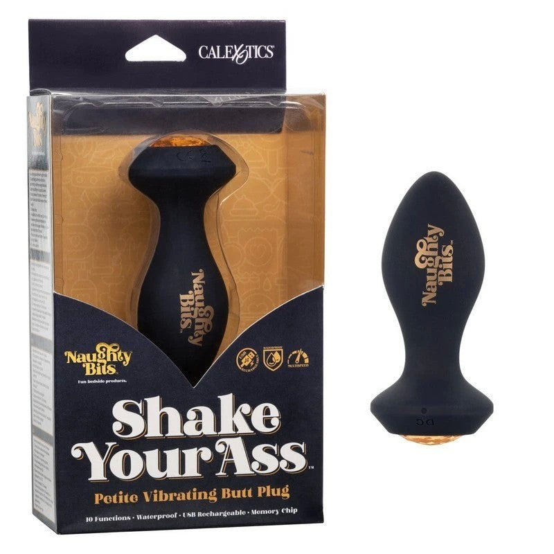 Naughty Bits Shake Your Ass Vibrating Anal Plug Anal Vibrators