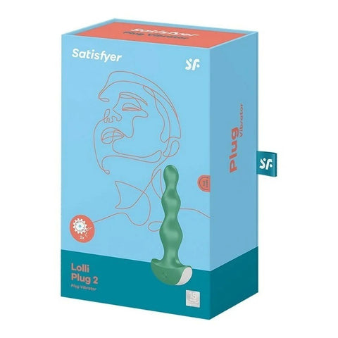 Satisfyer Lolli Plug 2 USB Rechargeable Anal Vibrator - Anal Vibrators