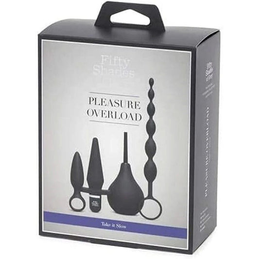 Fifty Shades of Grey Pleasure Overload Starter Anal Kit - Butt Plugs