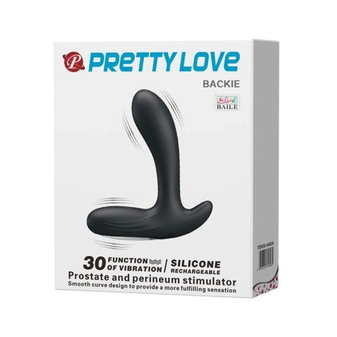 Pretty Love Backie Vibrating Prostate Massager - Prostate Toys
