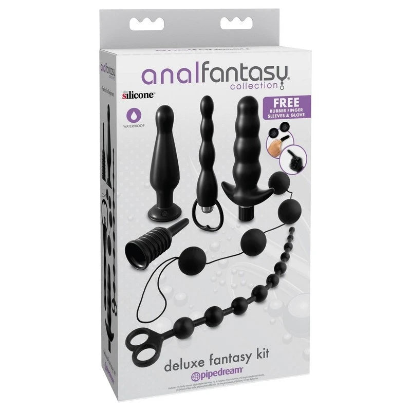 Anal Fantasy Collection Deluxe Fantasy Kit Butt Plugs