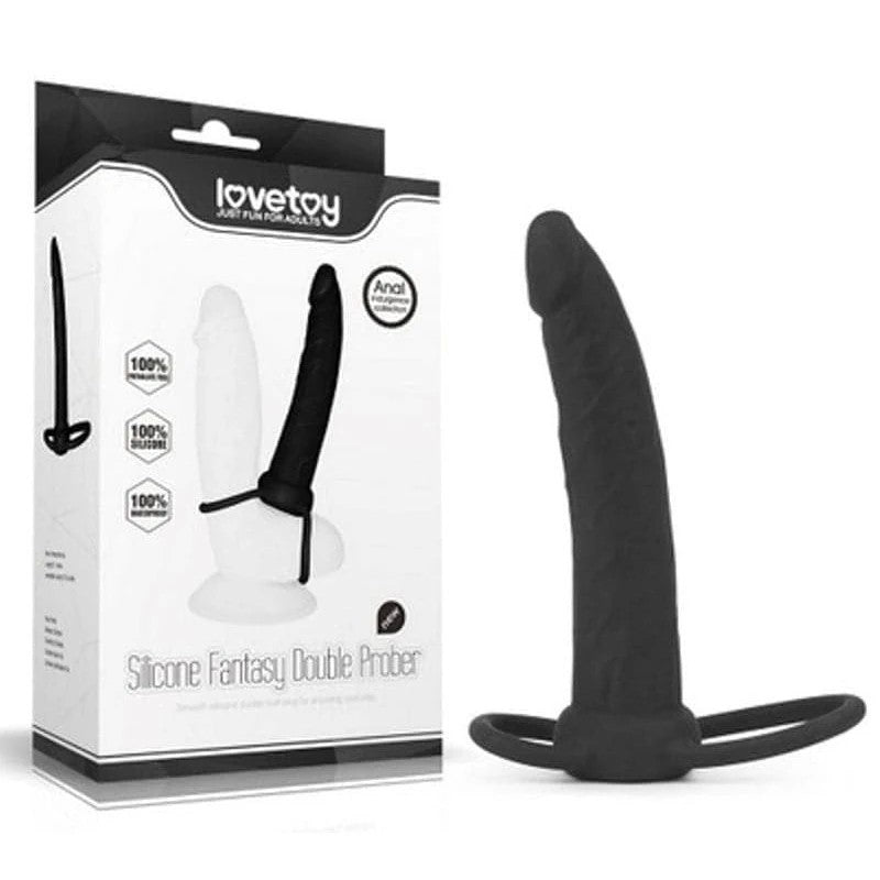Anal Indulgence Silicone Fantasy Double Prober Anal Dildos
