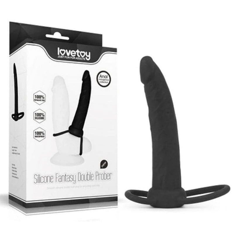 Anal Indulgence Silicone Fantasy Double Prober Anal Dildos