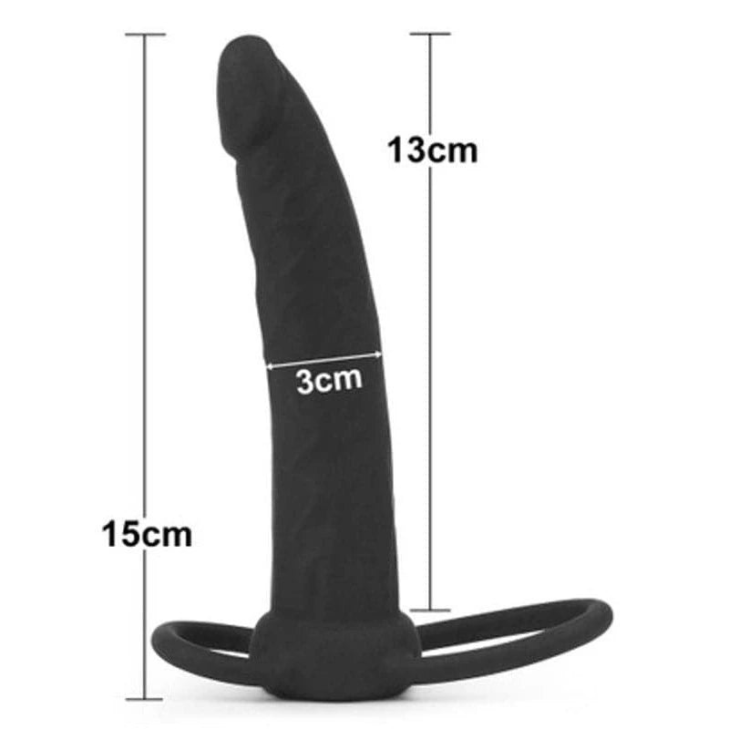 Anal Indulgence Silicone Fantasy Double Prober Anal Dildos