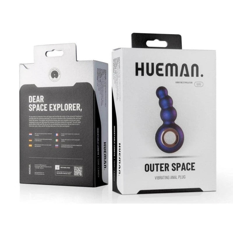 Hueman Outer Space Vibrating Anal Plug Anal Vibrators
